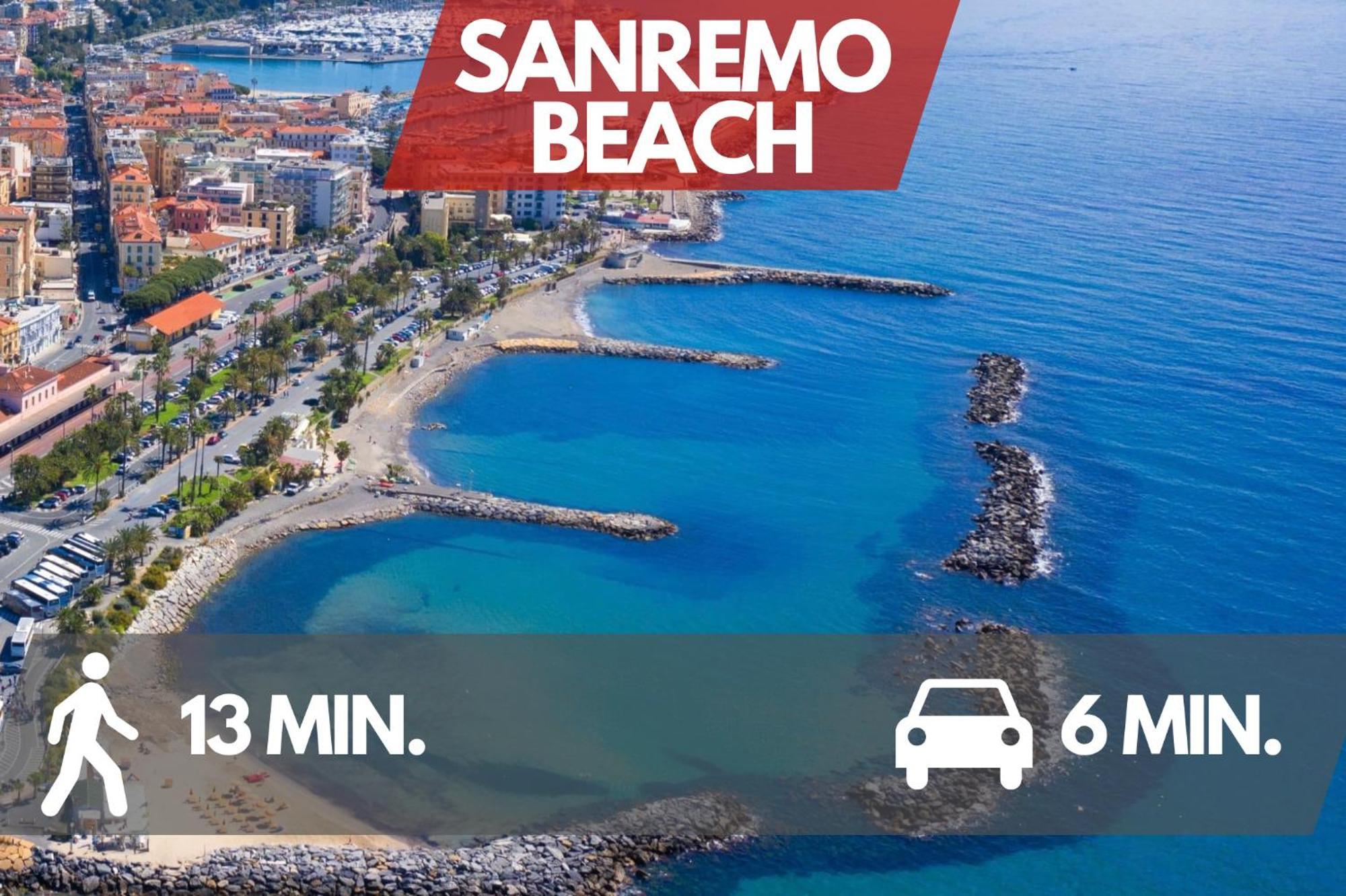 Ariston A 200M-Luxury Apartment Con A/C & Wi-Fi Sanremo Exteriör bild